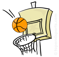 Basketball And Basket
