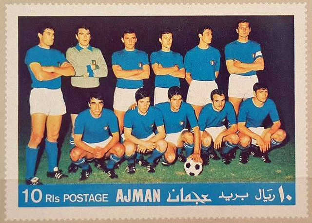 Ajman (United Arab Emirates) Euro 1968 Italy Champions