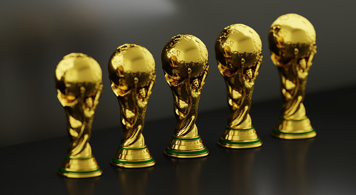 Solid gold FIFA World Cup Trophy is a pricey possesion