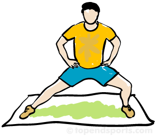 Flexibility Stretches - Side Lunge