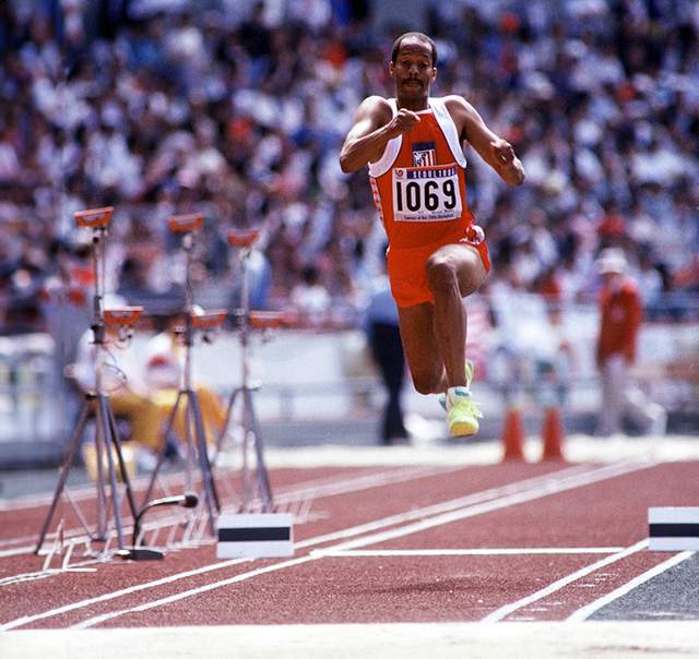 Willie Banks, triple jump world record holder