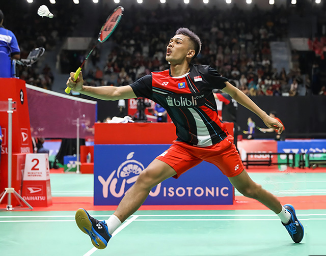 Indonesian badminton player