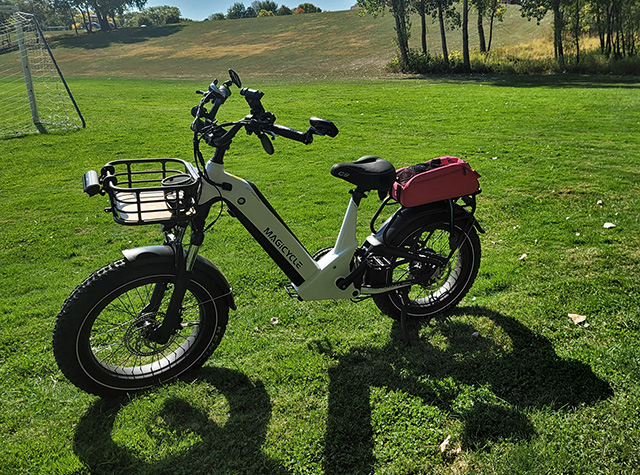 e-bike and a healthy lifestyle