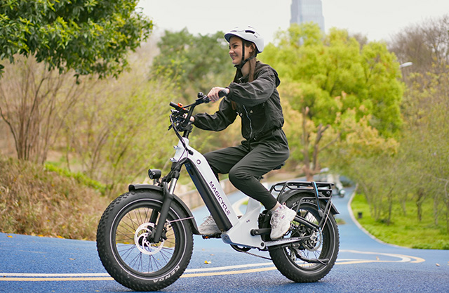 e-bike and a healthy lifestyle