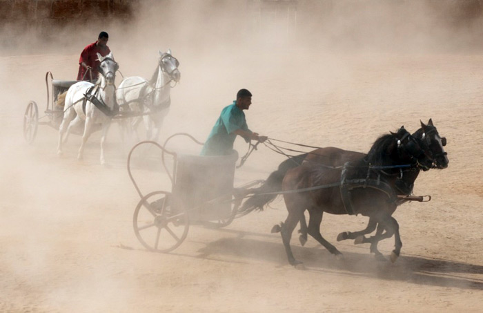 ancient olympic games chariot racing