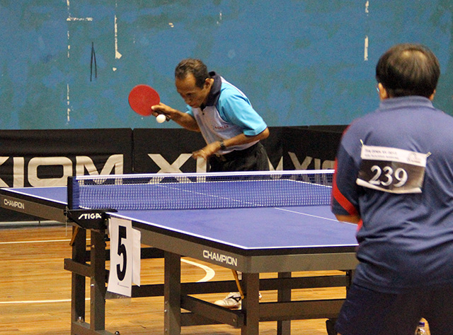 table tennis match